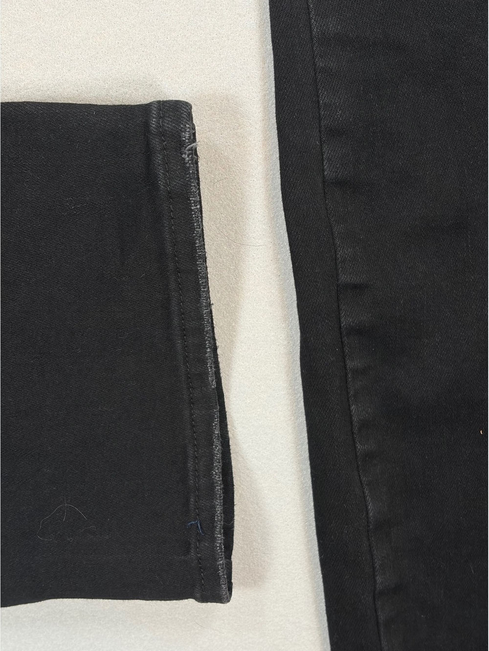 Judy Blue Black Crossover Asymmetrical Waistband Dad Jeans Size 16W Stretch - Picture 8 of 16